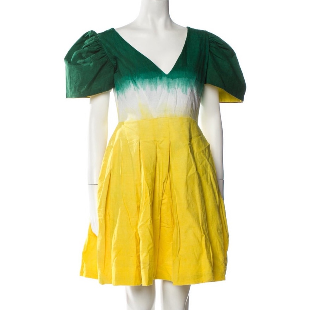 Sika V Neck Mini Dress